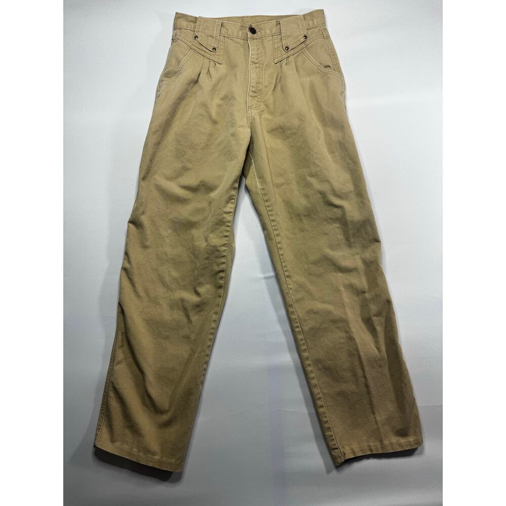 Vintage Roper Women's High Waisted Straight Tan  Jeans - Size 9 (27x29.5)*